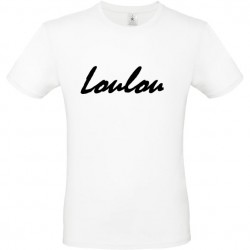 Tee shirt homme pour couple chouchou et loulou