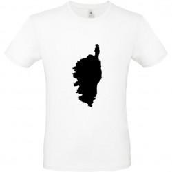 Tee shirt design département Corse ref 2