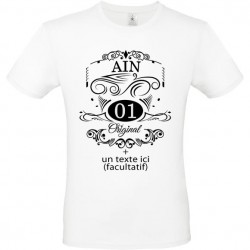 Tee shirt vintage Département de l'Ain 01