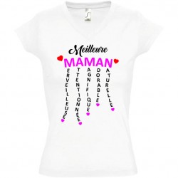 Tee shirt Meilleure Maman du monde ref 2