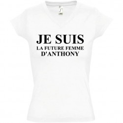 Tee shirt evjf - Si je suis bourré ramenez moi vers ma future femme