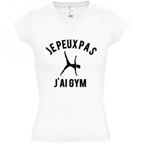Tee shirt femme je peux pas...