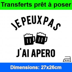 Sticker transfert je peux pas j'ai apéro ref 2