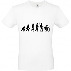 Tee shirt Evolution personnalisable